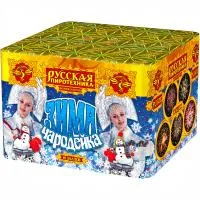 Салют Зима-чародейка New РС6021 купить от производителя Русская Пиротехника — Аша