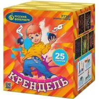 Батарея салютов Крендель Р7281 купить от производителя Русский Фейерверк — Аша