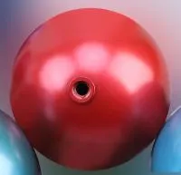 Ёлочный шар красный (518840) ∅ 500 мм. Аша
