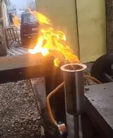 Газовая горелка 82 (517542) монтаж комплект ГВД 379 10 89 00 ПС ø мм. ветроустойчивая  в Аше
