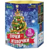Салют Елочки-иголочки Р7475 купить от производителя Русский Фейерверк — Аша