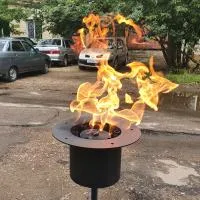 Газовая горелка ГВД 379 10 89 00 ПС (214887) поставка вечный огонь ø 154 мм. ветроустойчивая  в Аше