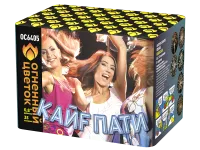 Батарея салютов Кайф-пати ОС6405 купить от производителя Огненный Цветок — Аша