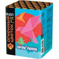 Батарея салютов Оригами ОС6221 купить от производителя Огненный Цветок — Аша