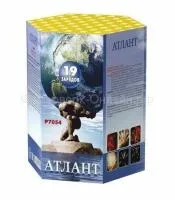 Батарея салютов Атлант Р7054ФМ в Аше доставка Фейерверк мастер