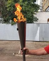 Газовый факел газпром (513908) сертификат факелы ø 135 мм. ветроустойчивая  в Аше